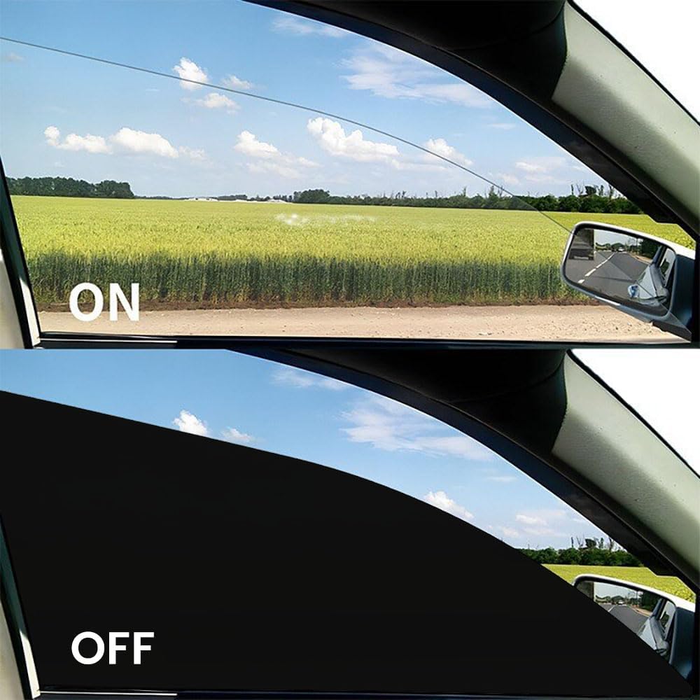 ASHLIVA VEIL 01 smart tint film for car side windows
